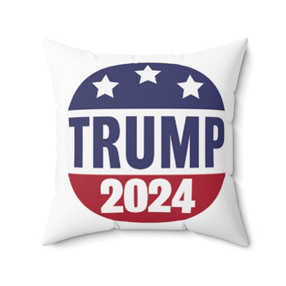 Almohada Trump cuadrada de poliéster hilado