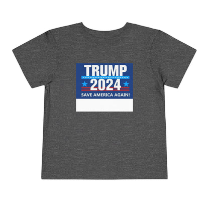 Trump 2024 Camiseta de manga corta para niños pequeños 