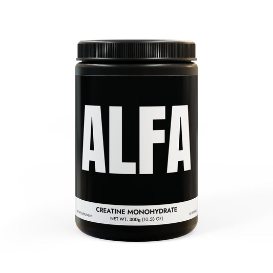 ALFA Creatine Monohydrate Supplement (300g, 10.58oz)