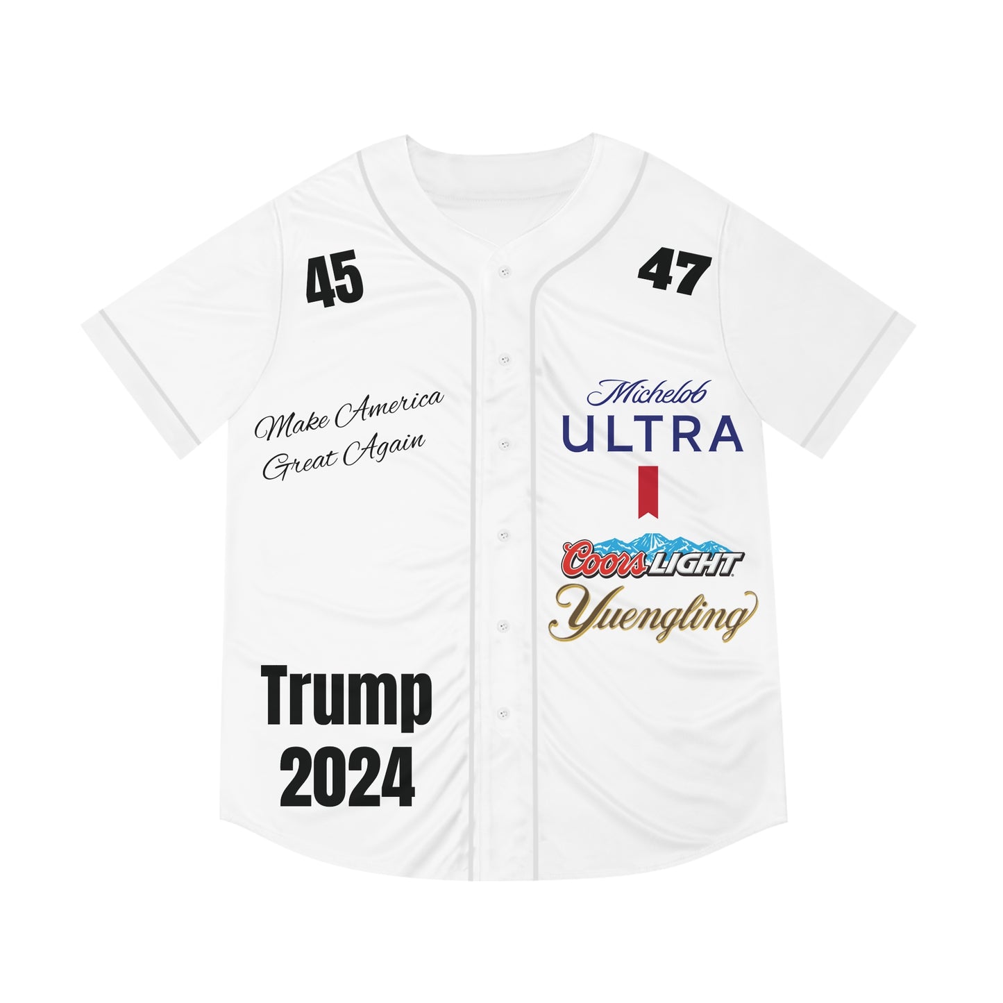 Men's Trump 2024 Baseball Jersey