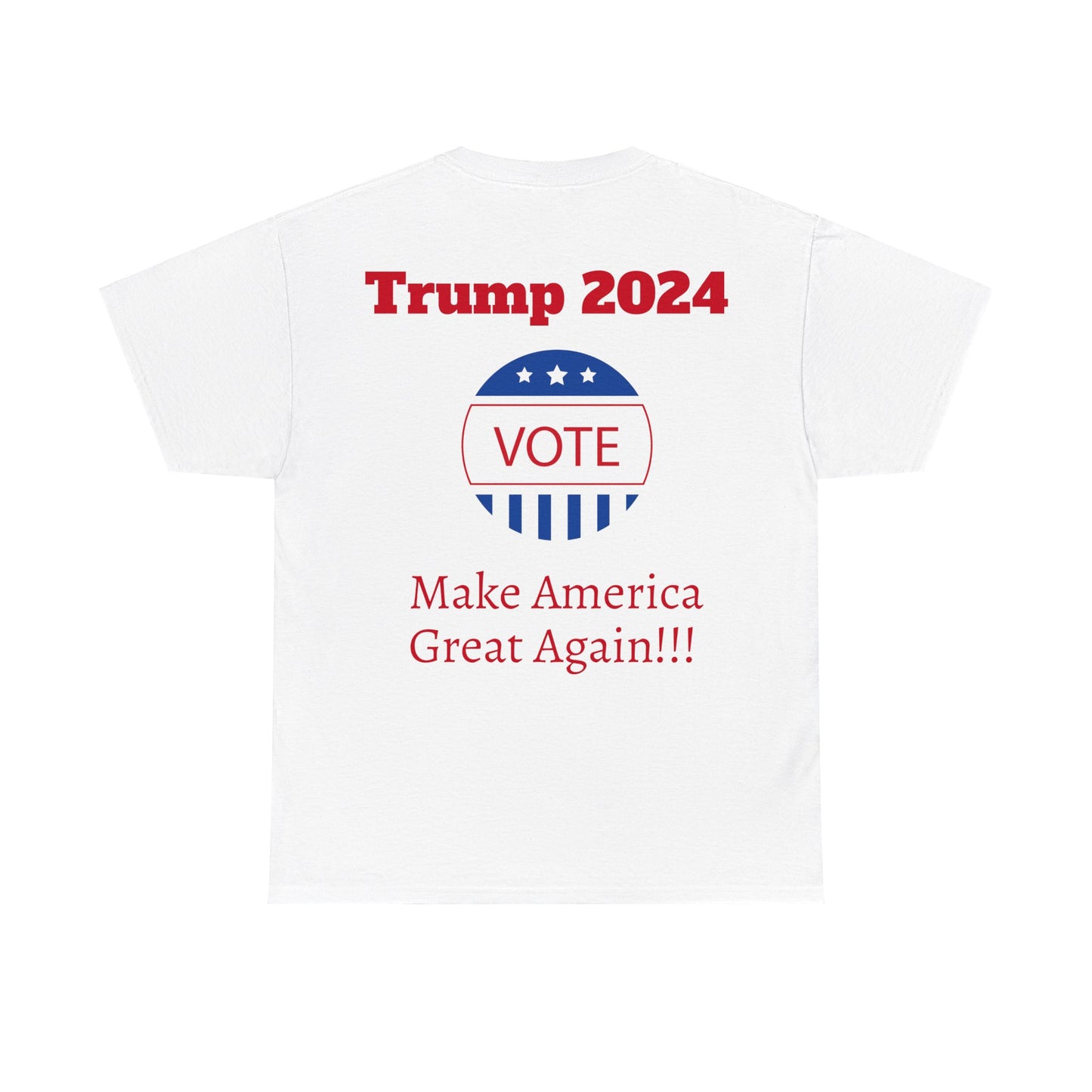 Trump 2024 Camiseta unisex de algodón pesado