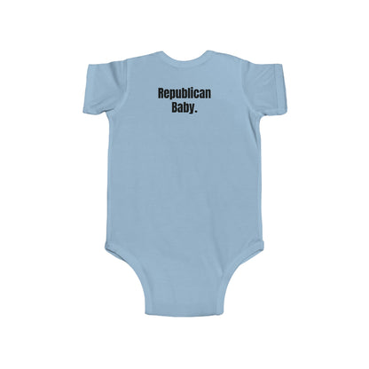 Body infantil de punto fino Trump 2024