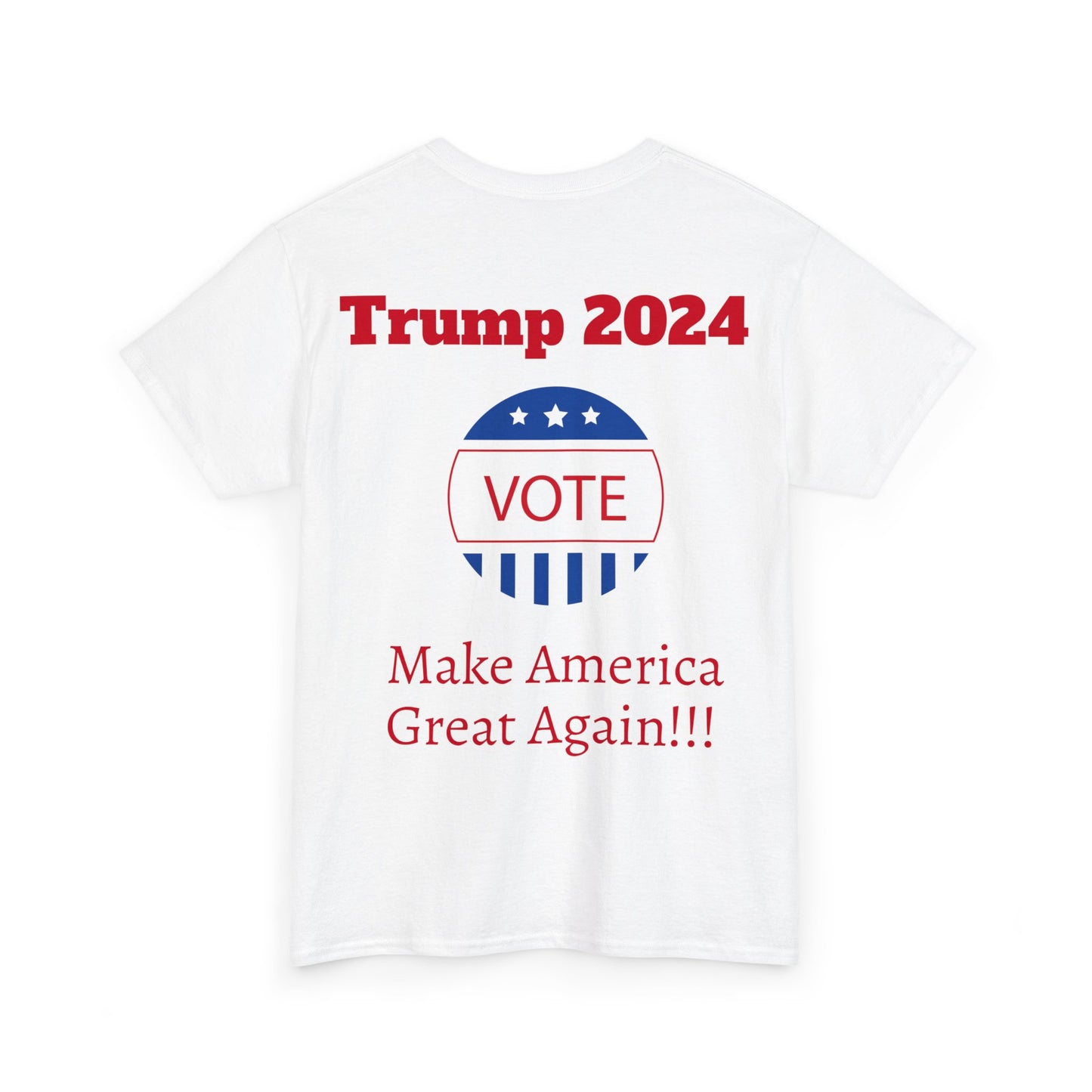 Trump 2024 Camiseta unisex de algodón pesado