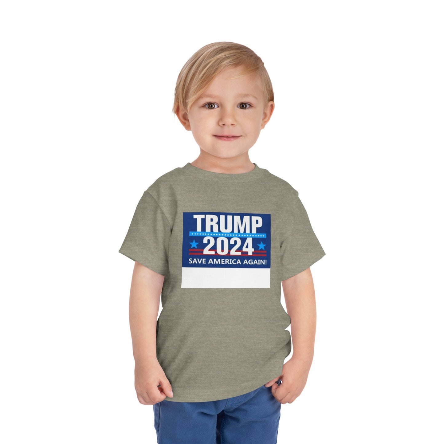 Trump 2024 Camiseta de manga corta para niños pequeños 