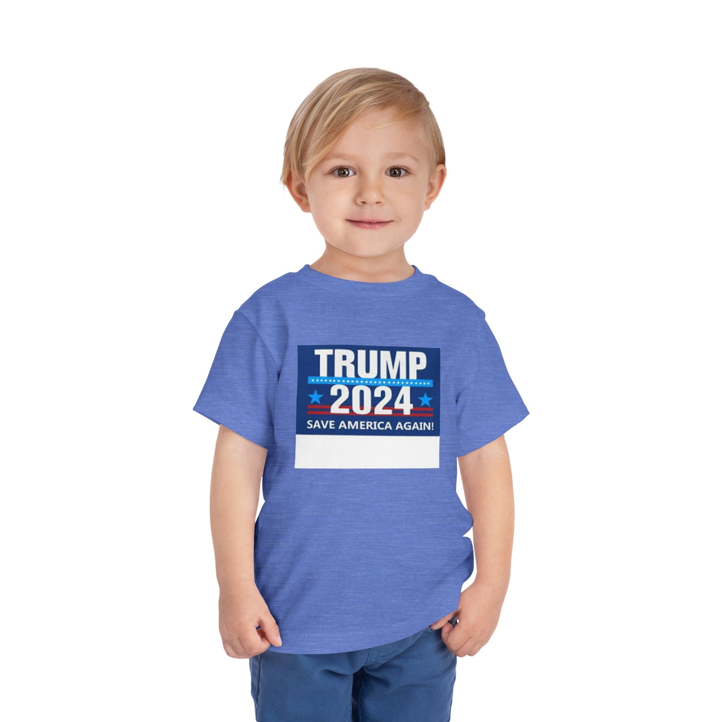 Trump 2024 Camiseta de manga corta para niños pequeños 