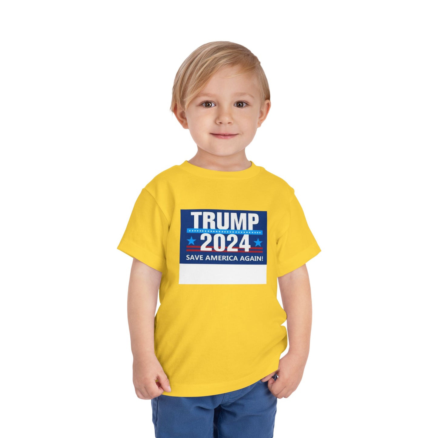 Trump 2024 Camiseta de manga corta para niños pequeños 