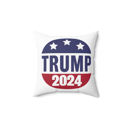 Almohada Trump cuadrada de poliéster hilado