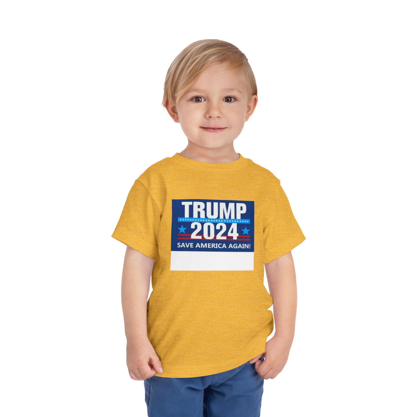 Trump 2024 Camiseta de manga corta para niños pequeños 